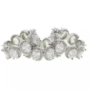 Private Jet Eternity Band Ring