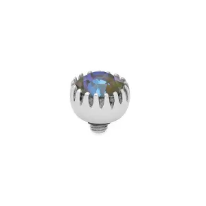 Qudo London 8mm Silver Topper - Army Green Delite
