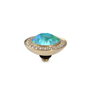 Qudo Tondo Deluxe 13mm Gold Topper - Laguna Delite