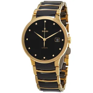 Rado Automatic Diamond Black Dial Unisex Watch R30079762