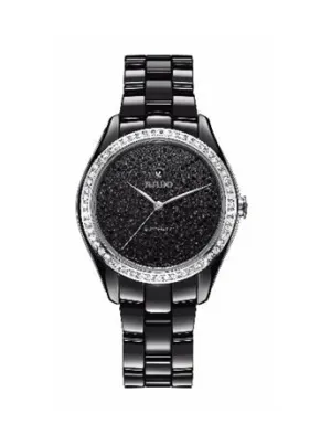 Rado Hyperchrome Automatic Diamond Black Dial Ladies Watch R32482722