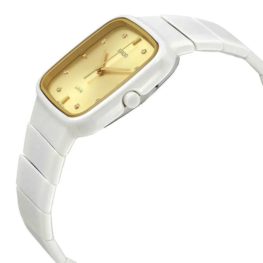 Rado R5.5 Jubile Champagne Diamond Dial Ladies Watch R28900702
