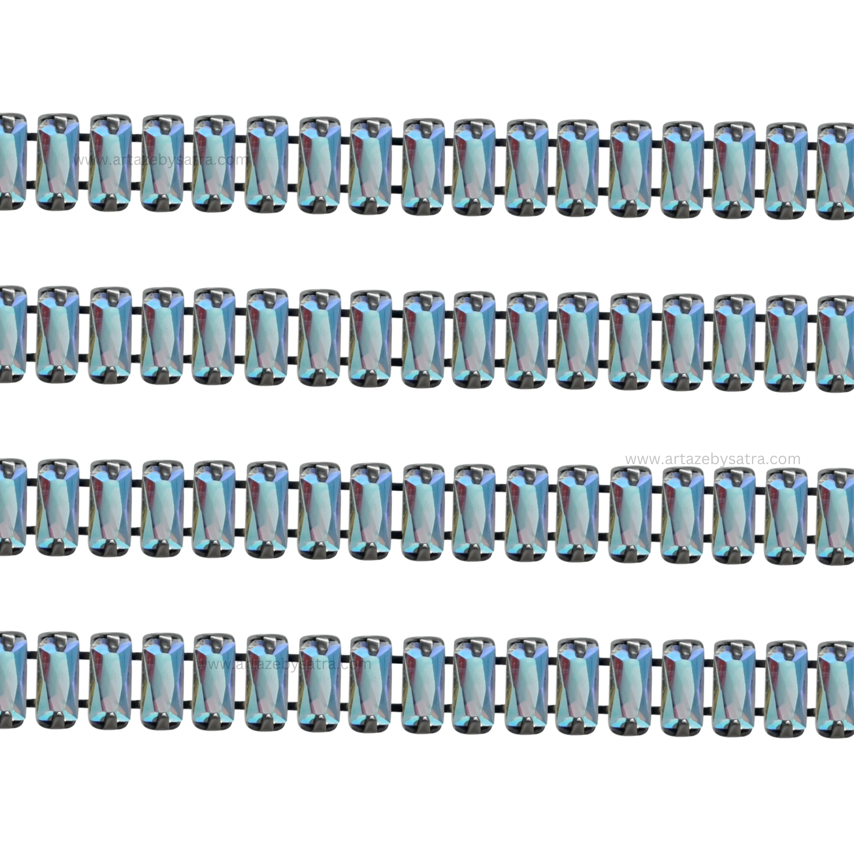 Rainbow Diamond Stone Chain | Qty : 1mtr | DC05