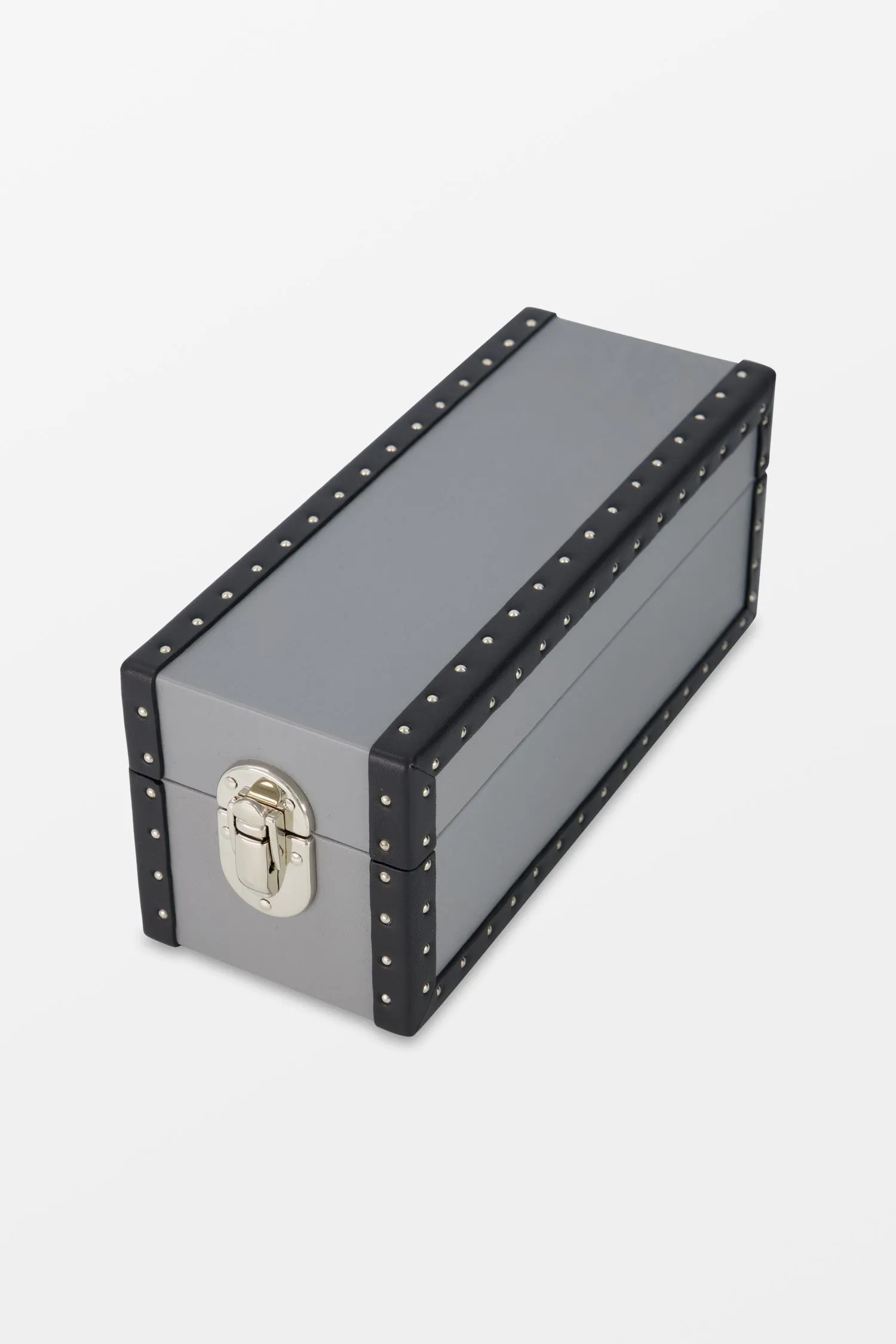 Rapport Grey Kensington Two Watch Box