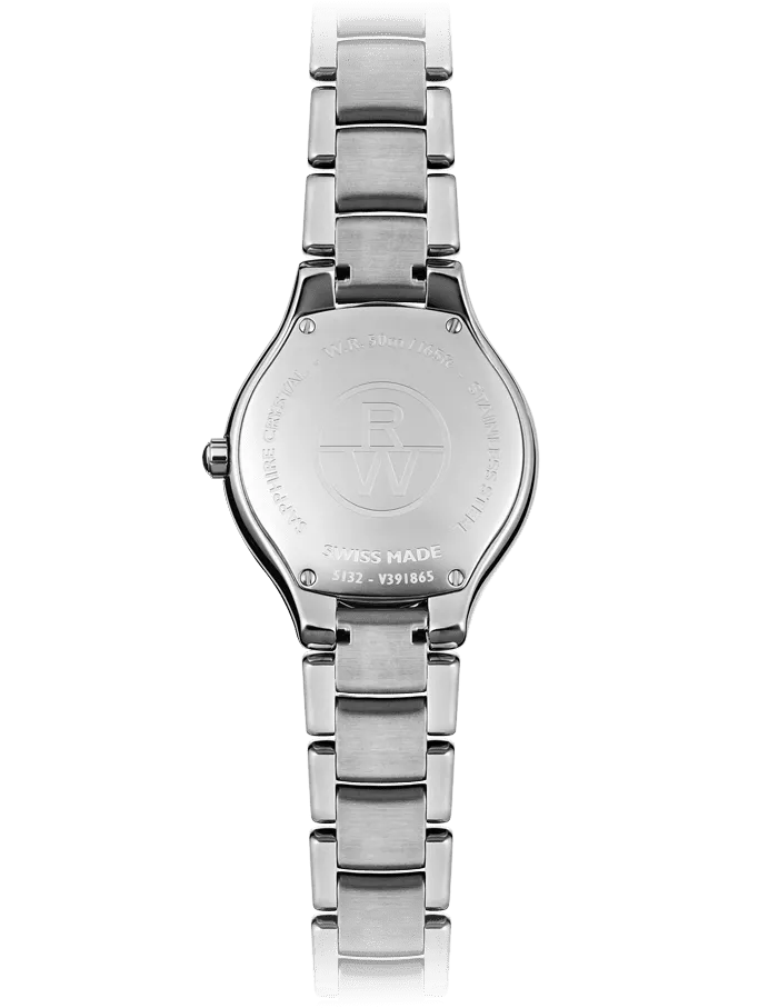Raymond Weil Noemia Ladies Quartz Blue Dial Diamonds on Bracelet