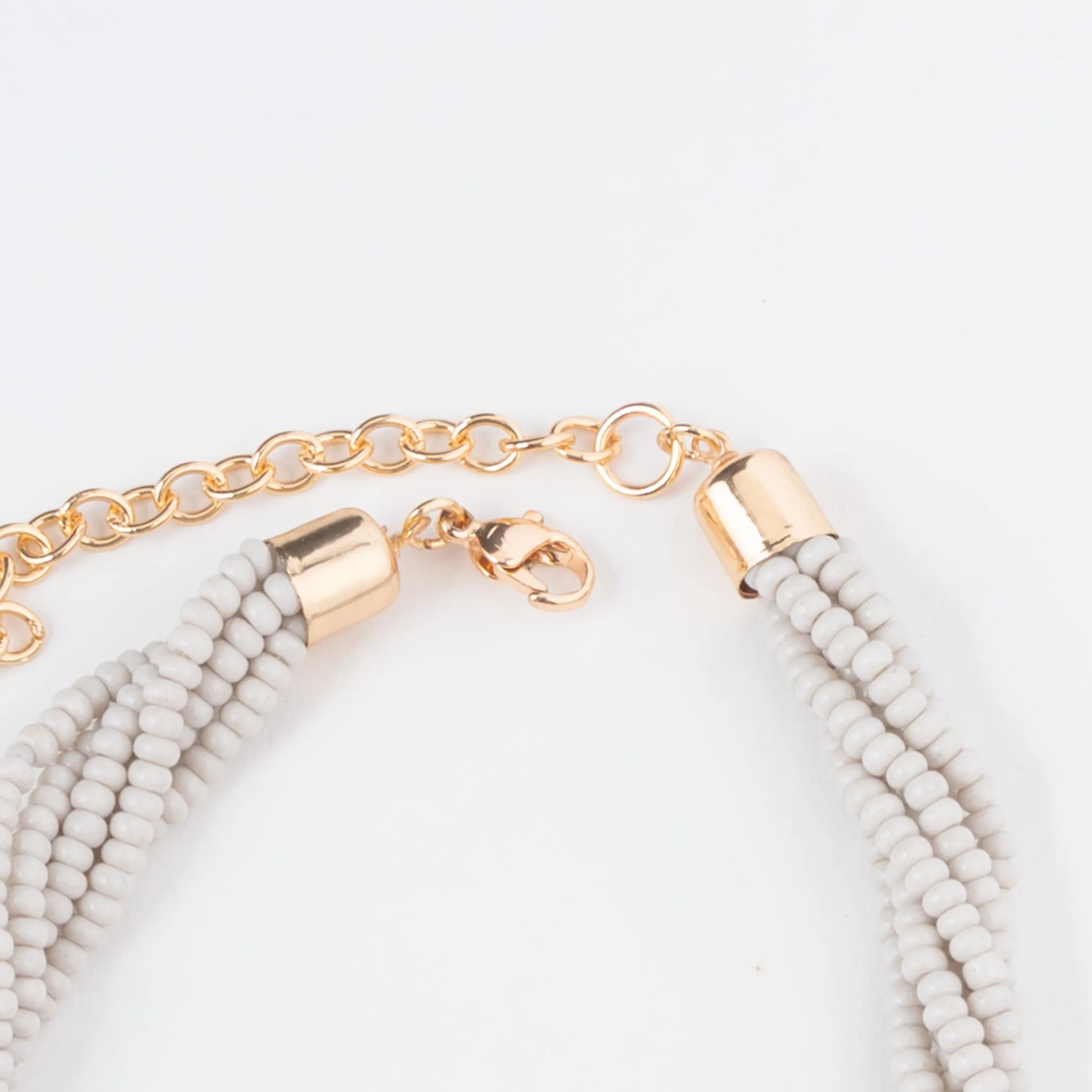 Rayne Multi Row Beaded Necklace