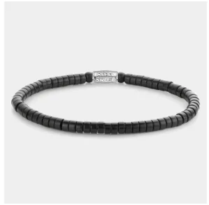 Rebel & Rose Slices - The Black Stone Bracelet