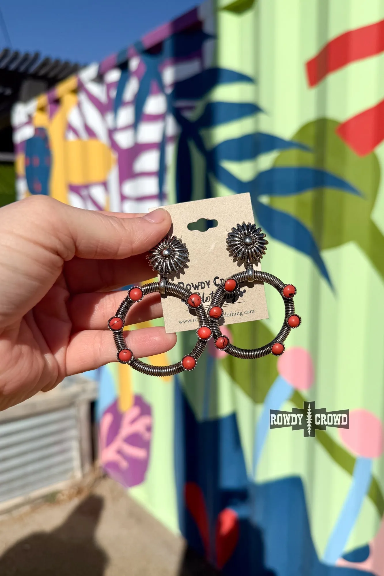 Red Hondo Earrings