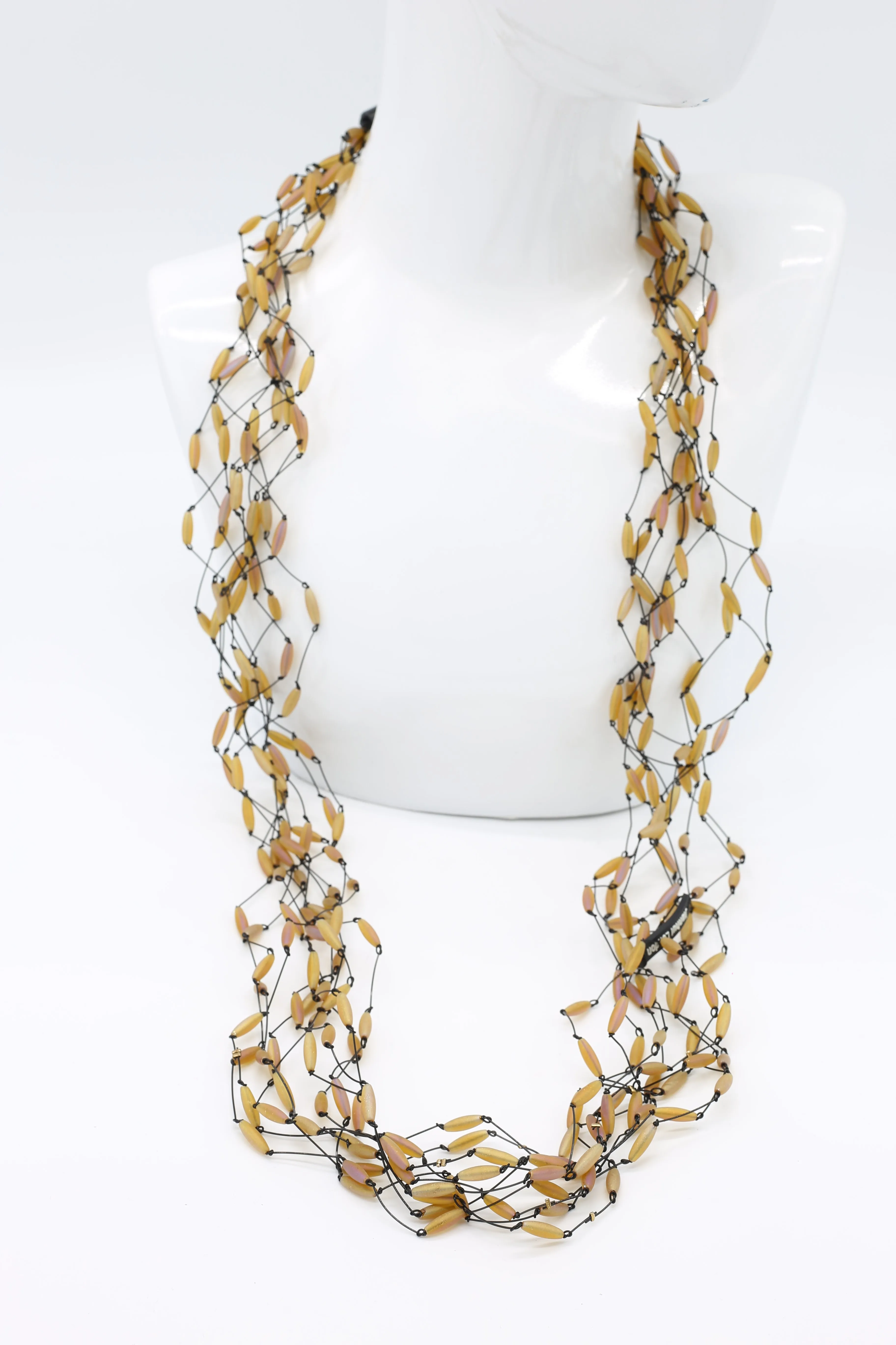 Rice Crystal Necklaces