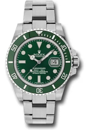 Rolex 40mm Submariner "Hulk" 11661OLV