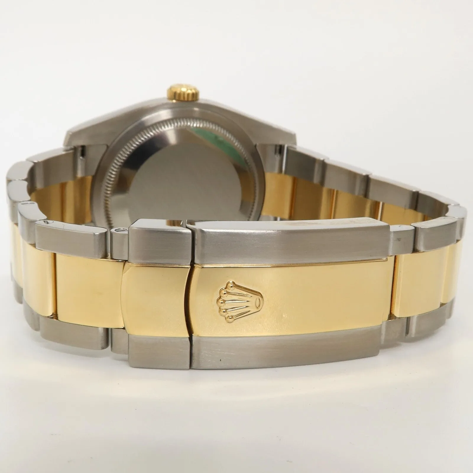 Rolex Datejust 36 18k Yellow Gold & Stainless Steel Oyster Brown Dial 116233