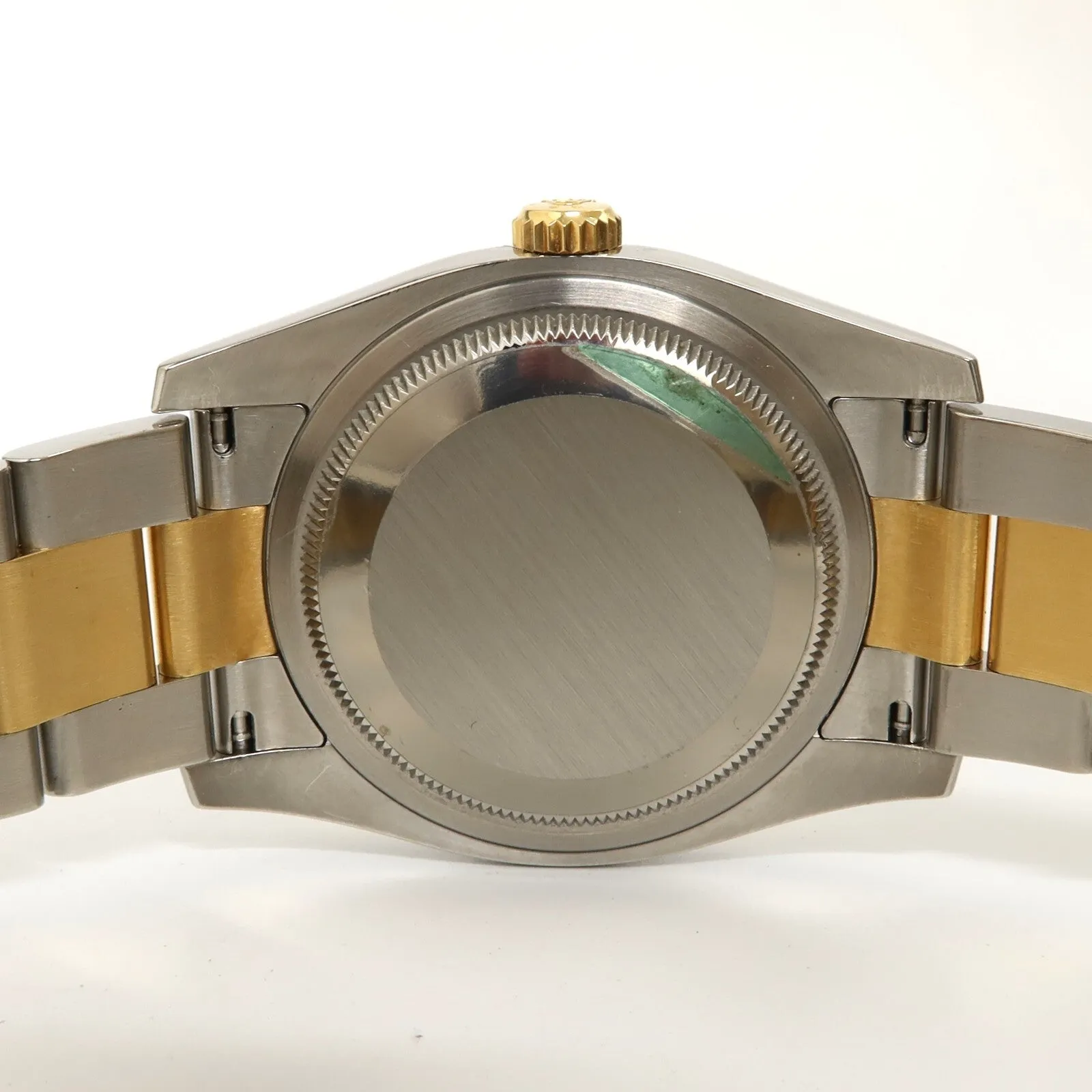 Rolex Datejust 36 18k Yellow Gold & Stainless Steel Oyster Brown Dial 116233