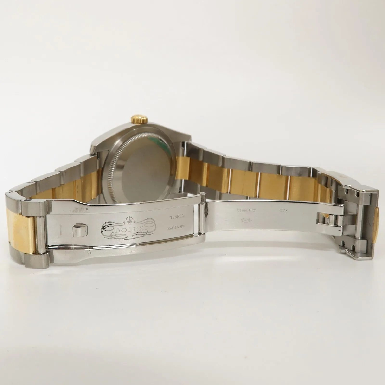Rolex Datejust 36 18k Yellow Gold & Stainless Steel Oyster Brown Dial 116233