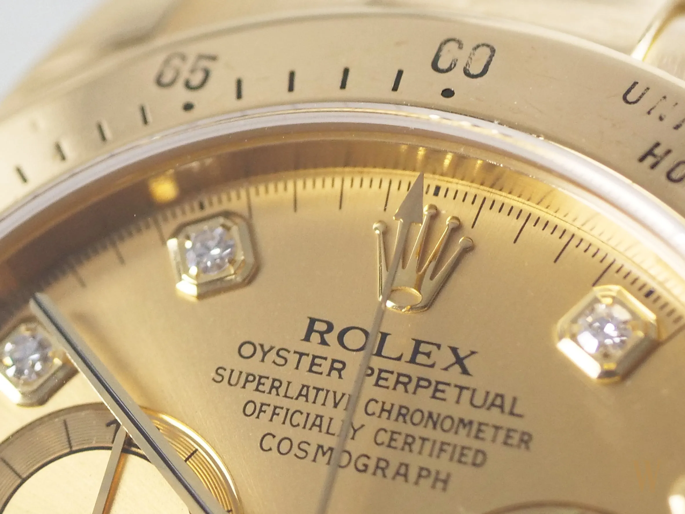 Rolex Daytona ref 11652 18ct Gold Factory Diamond Dial