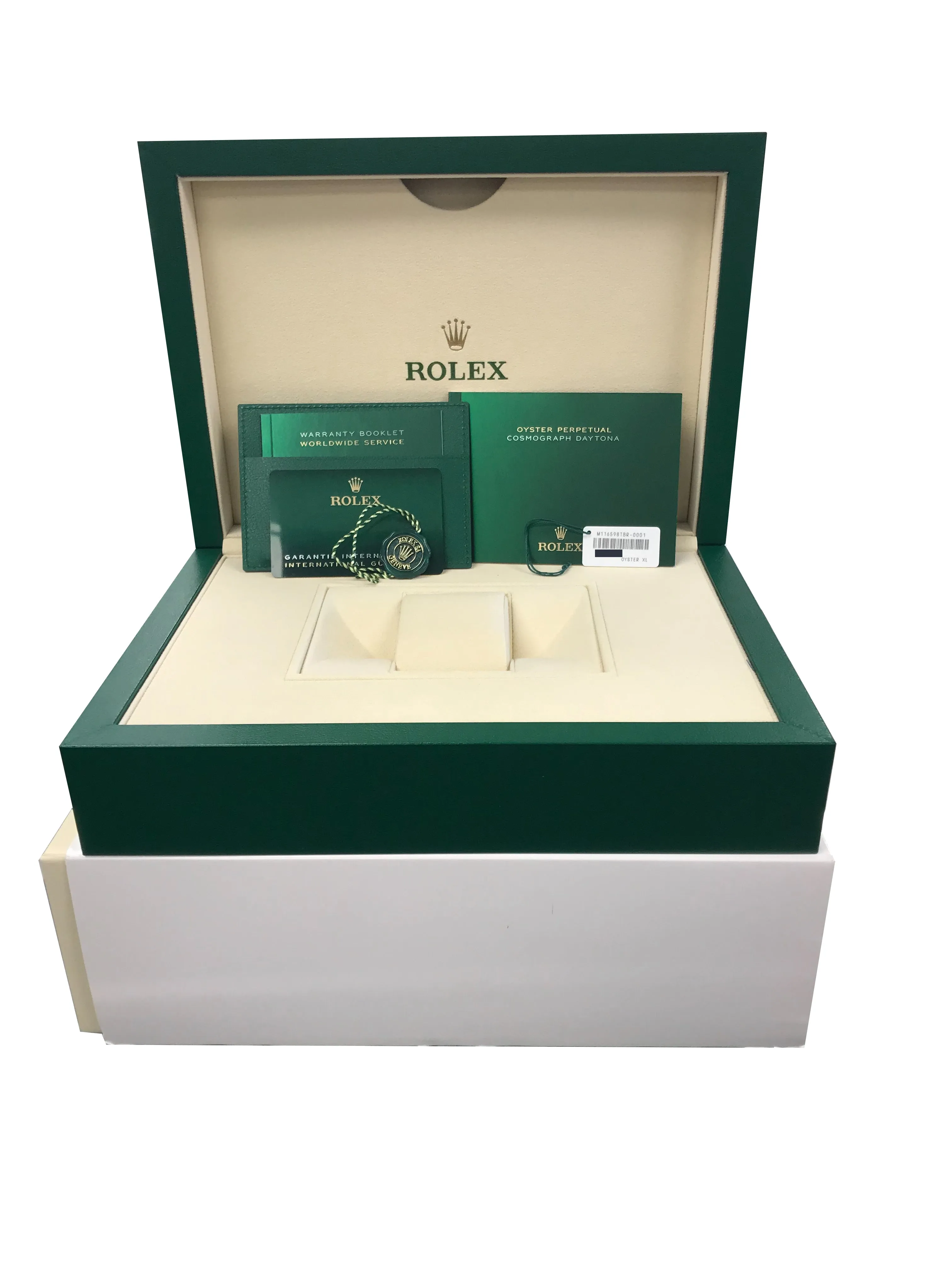 Rolex Daytona Yellow Gold FACTORY DIAMOND 'Eye Of The Tiger' Watch 116598 TBR