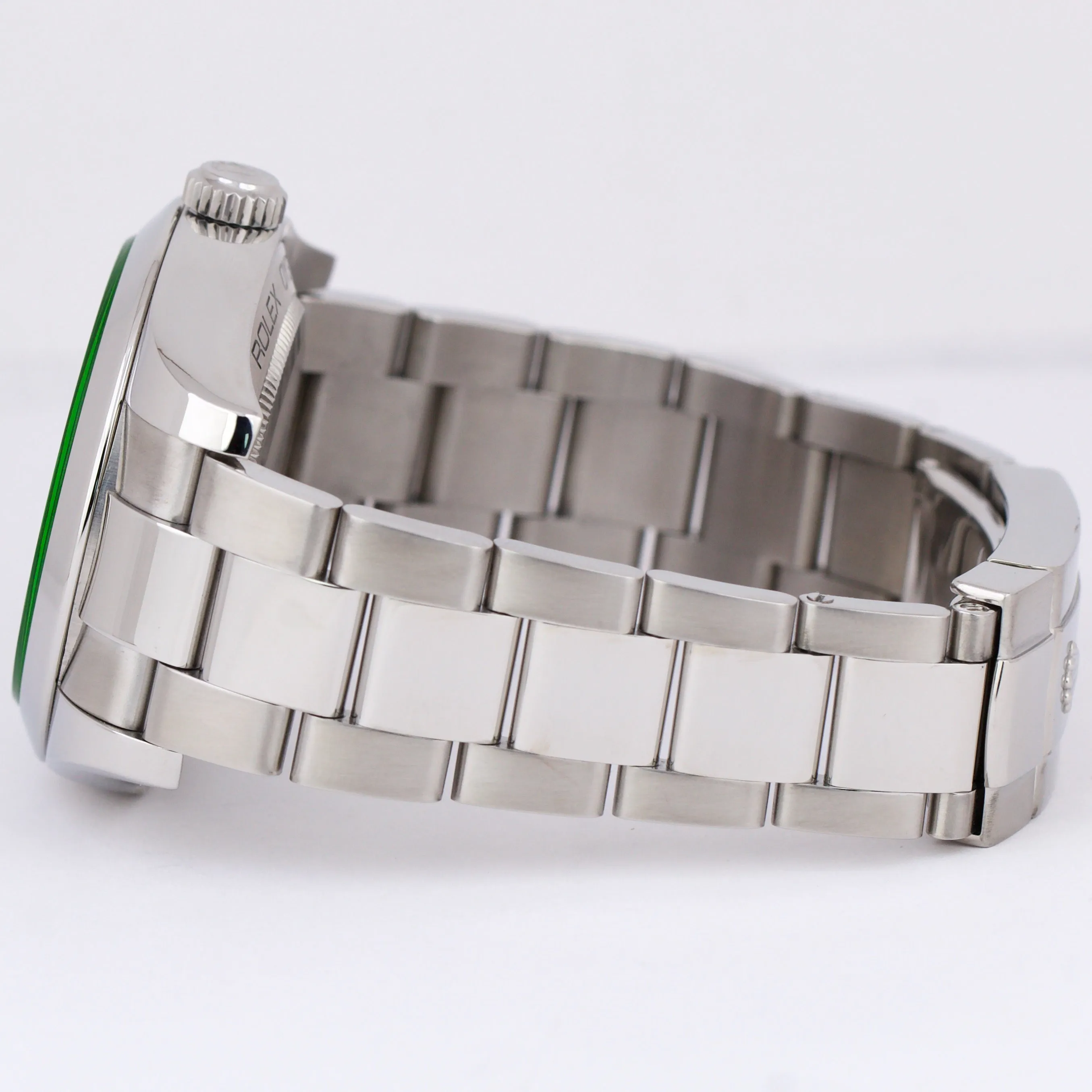 Rolex Milgauss Green Anniversary BLACK Stainless Steel Oyster 40mm 116400GV