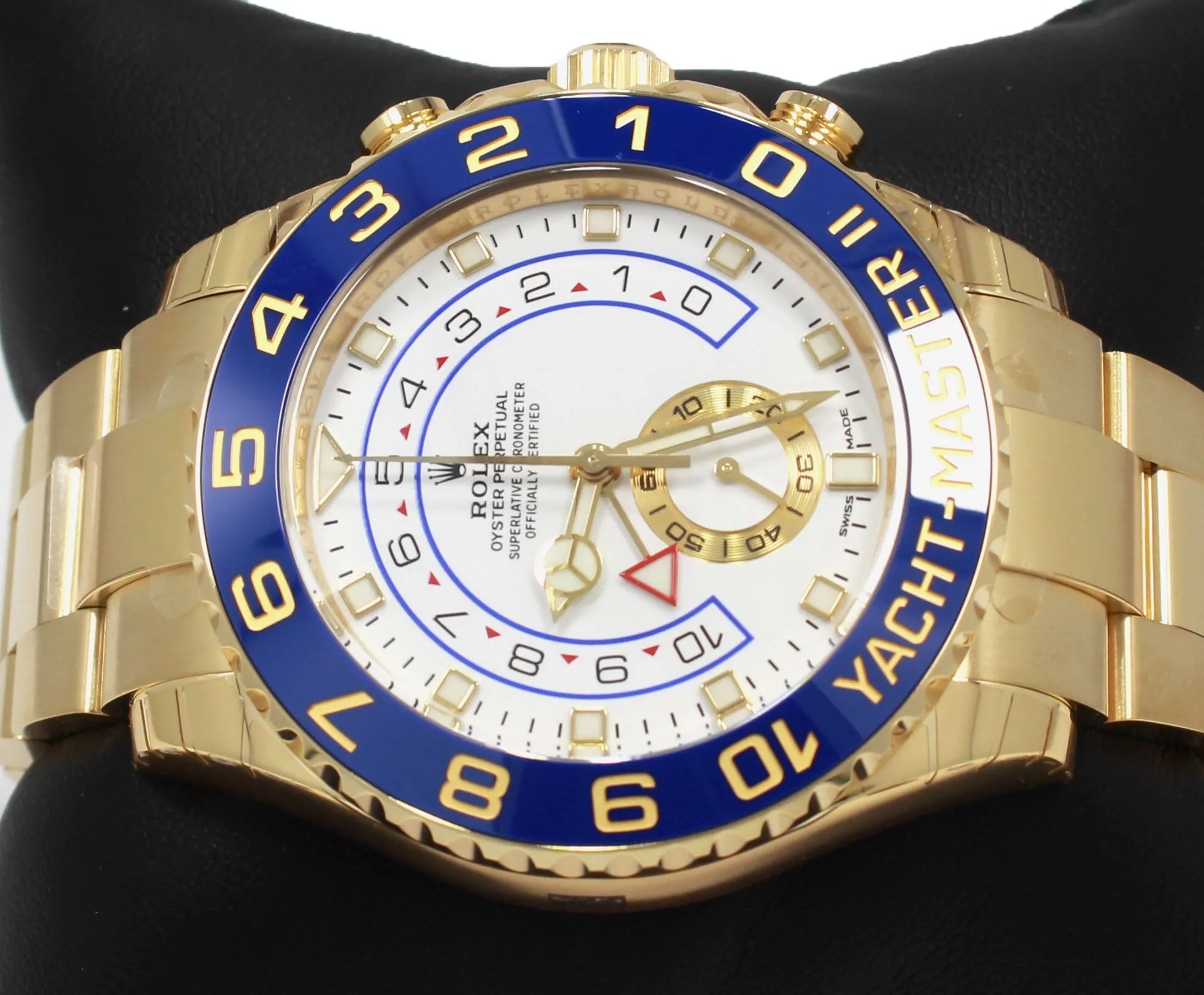 Rolex Yacht-Master II 116688 Mercedes Hands 18K Yellow Gold UNWORN