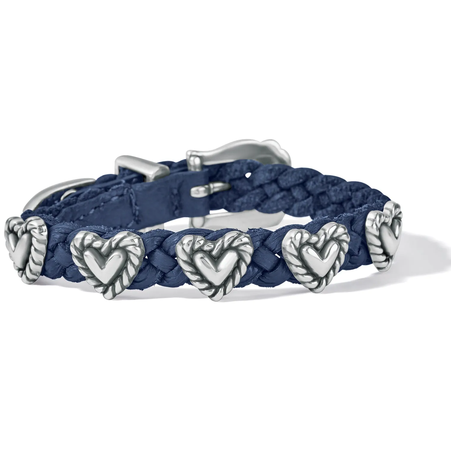 Roped Heart Braid Bandit Bracelet - 07475D