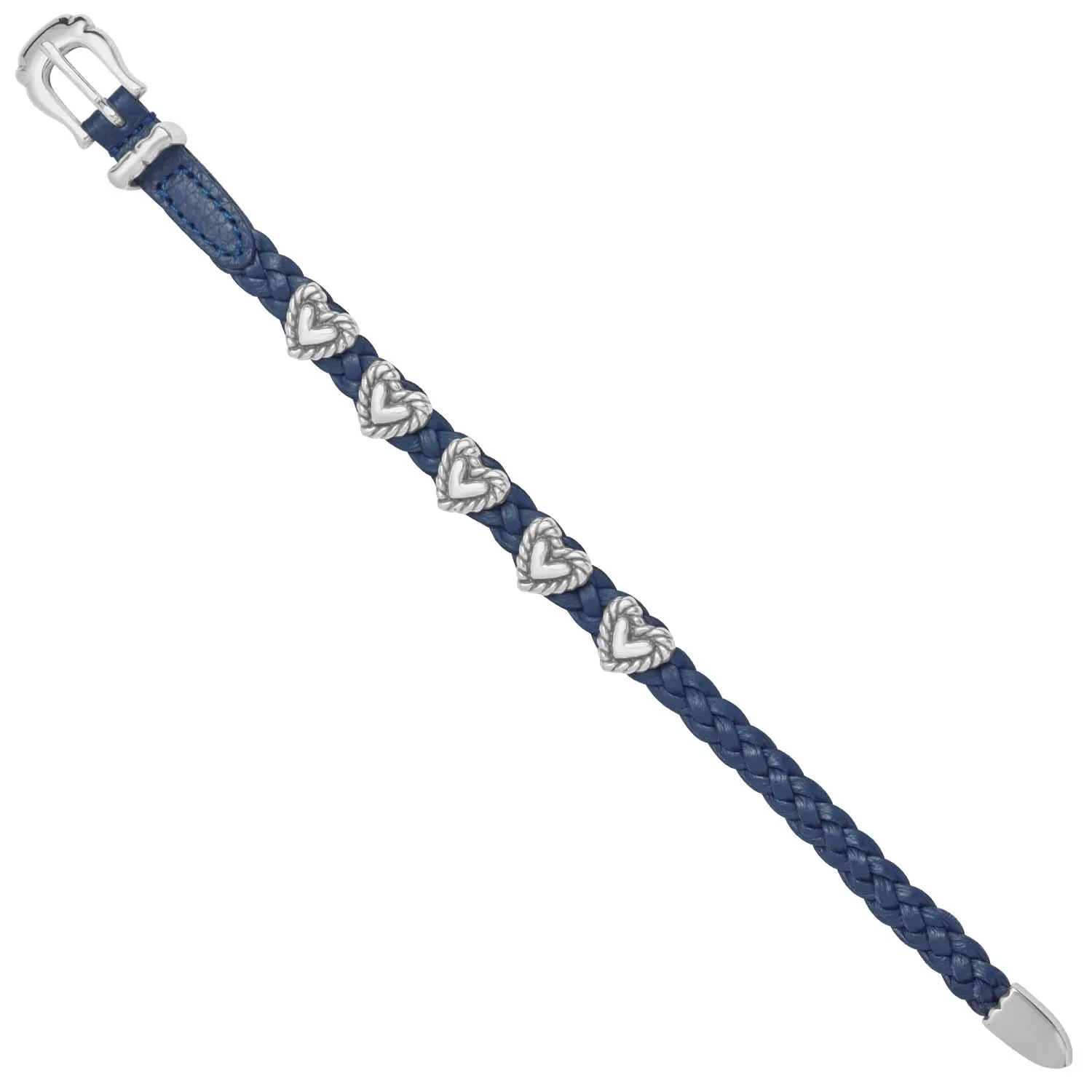 Roped Heart Braid Bandit Bracelet - 07475D