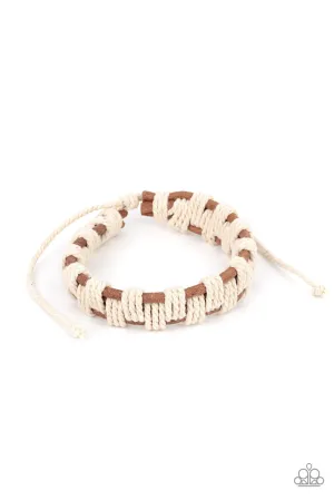 Rustic Terrain Brown Paparazzi Bracelet