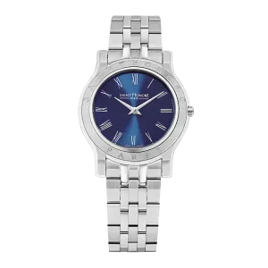 Saint Honore Deauville Women's Blue Dial Silver Watch