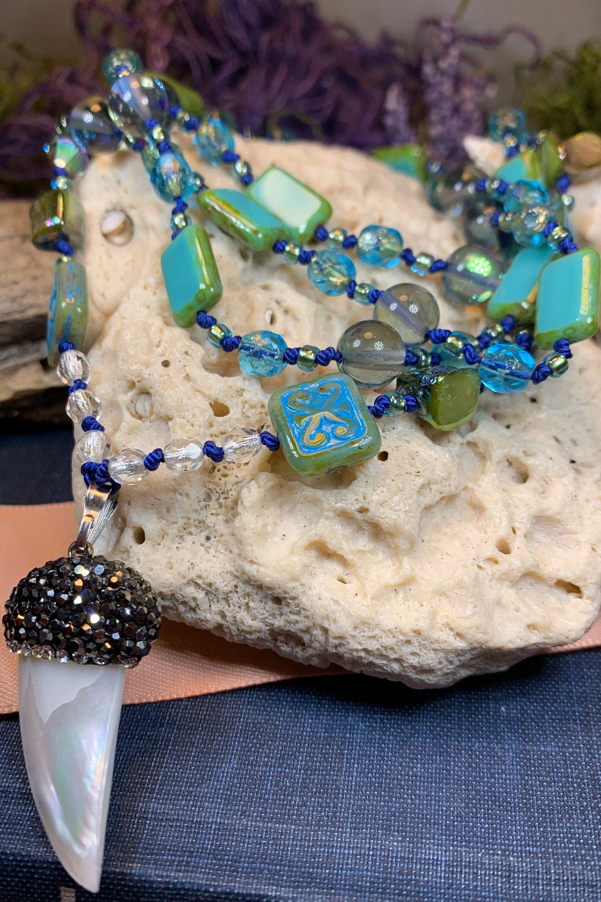 Santorini Breeze Long Necklace