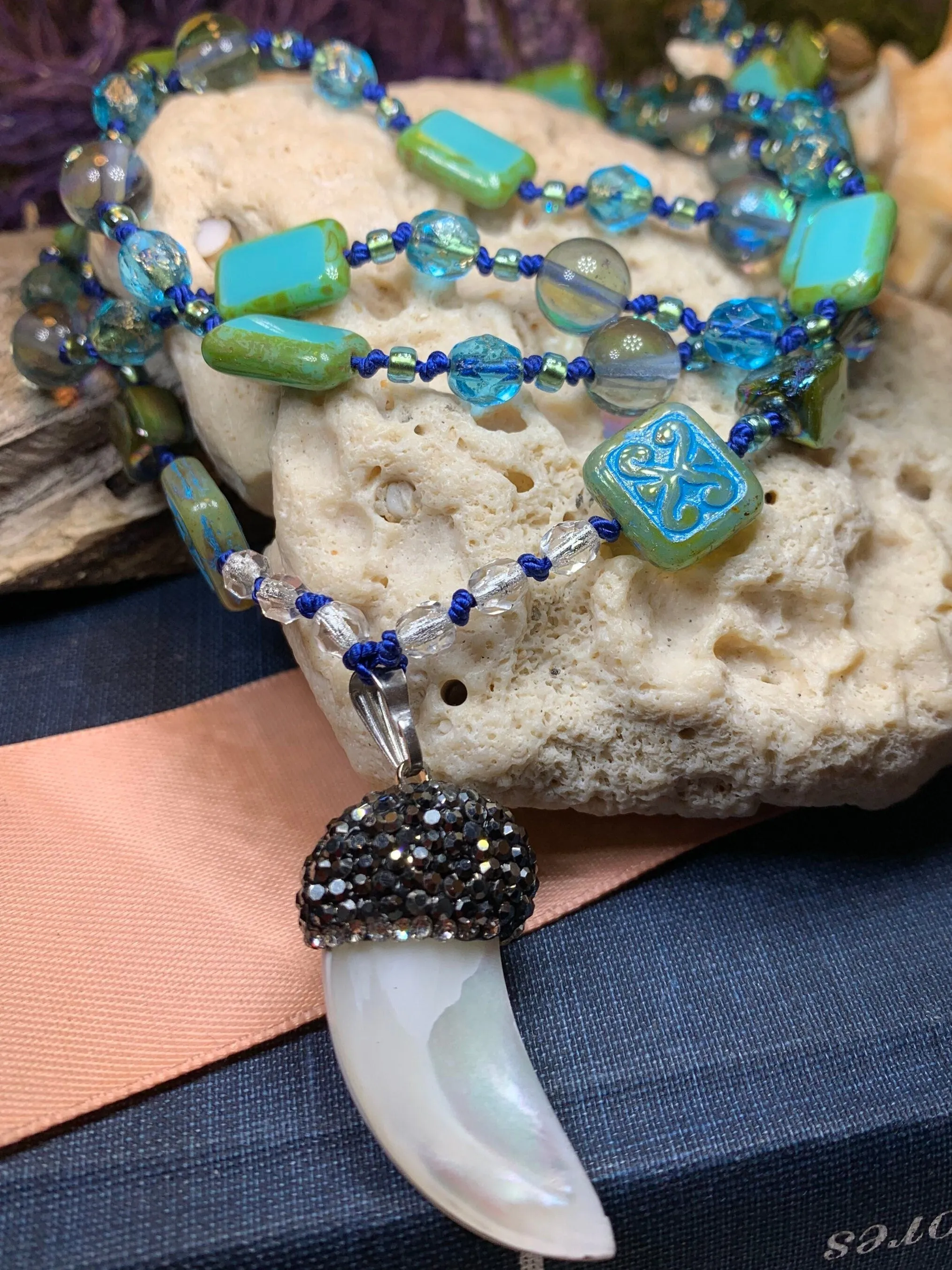 Santorini Breeze Long Necklace