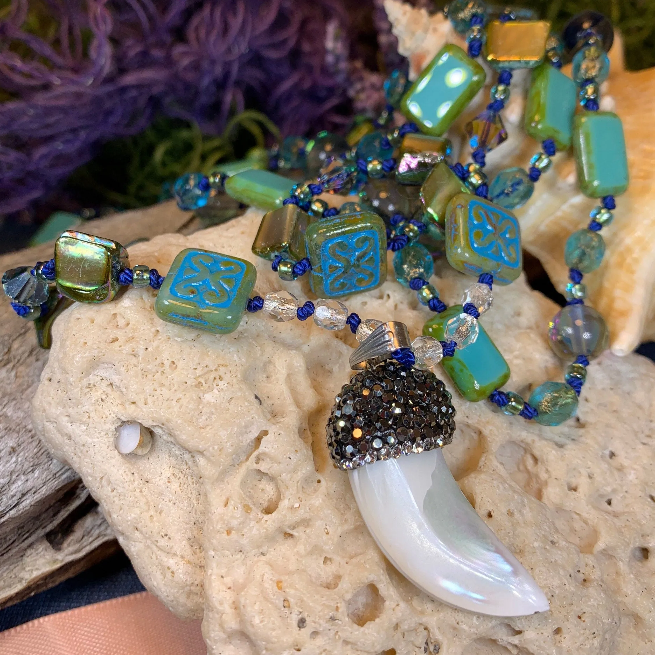 Santorini Breeze Long Necklace