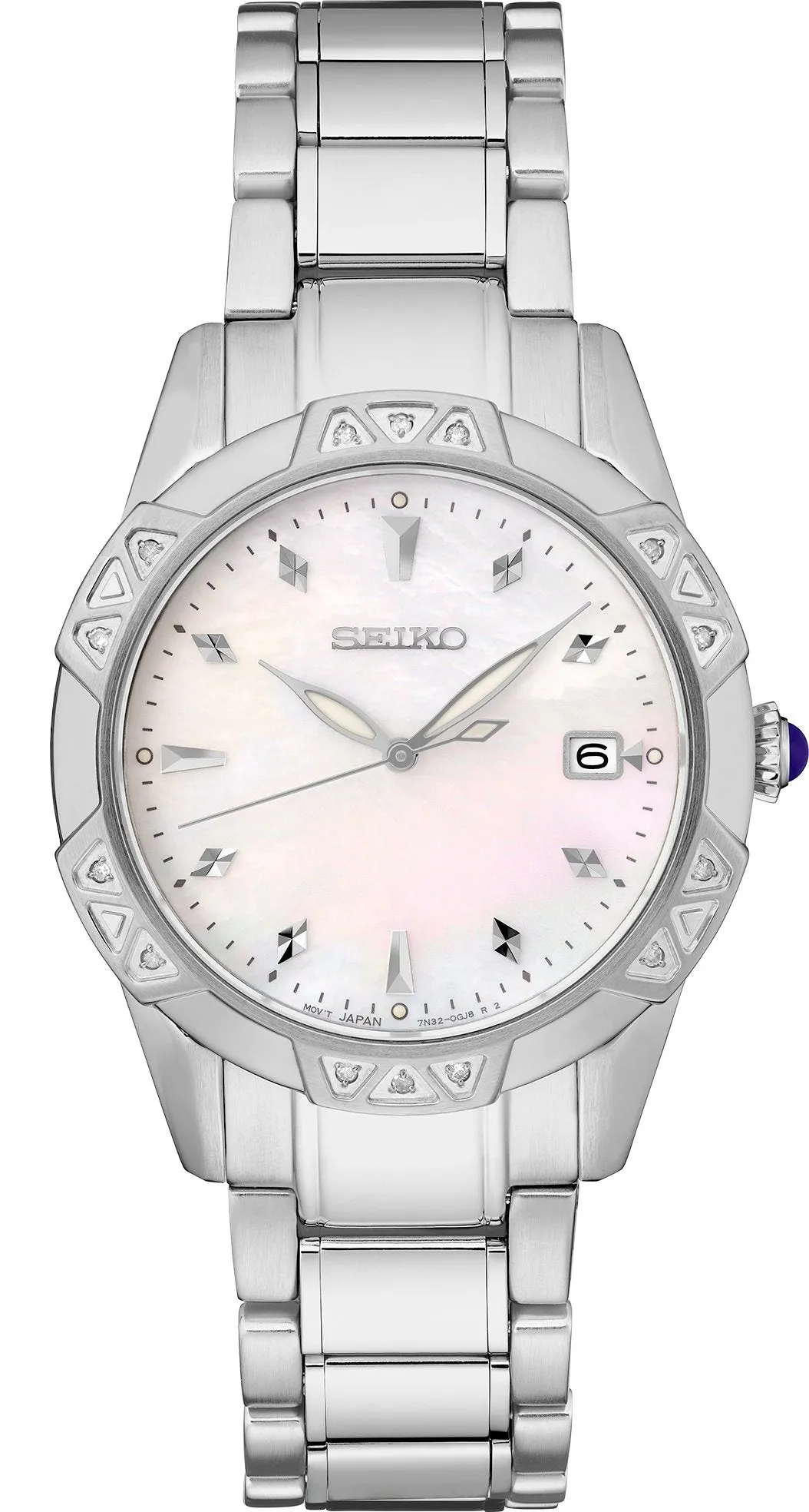 Seiko Diamond Collection-Ladies Watch Mother-of-Pearl