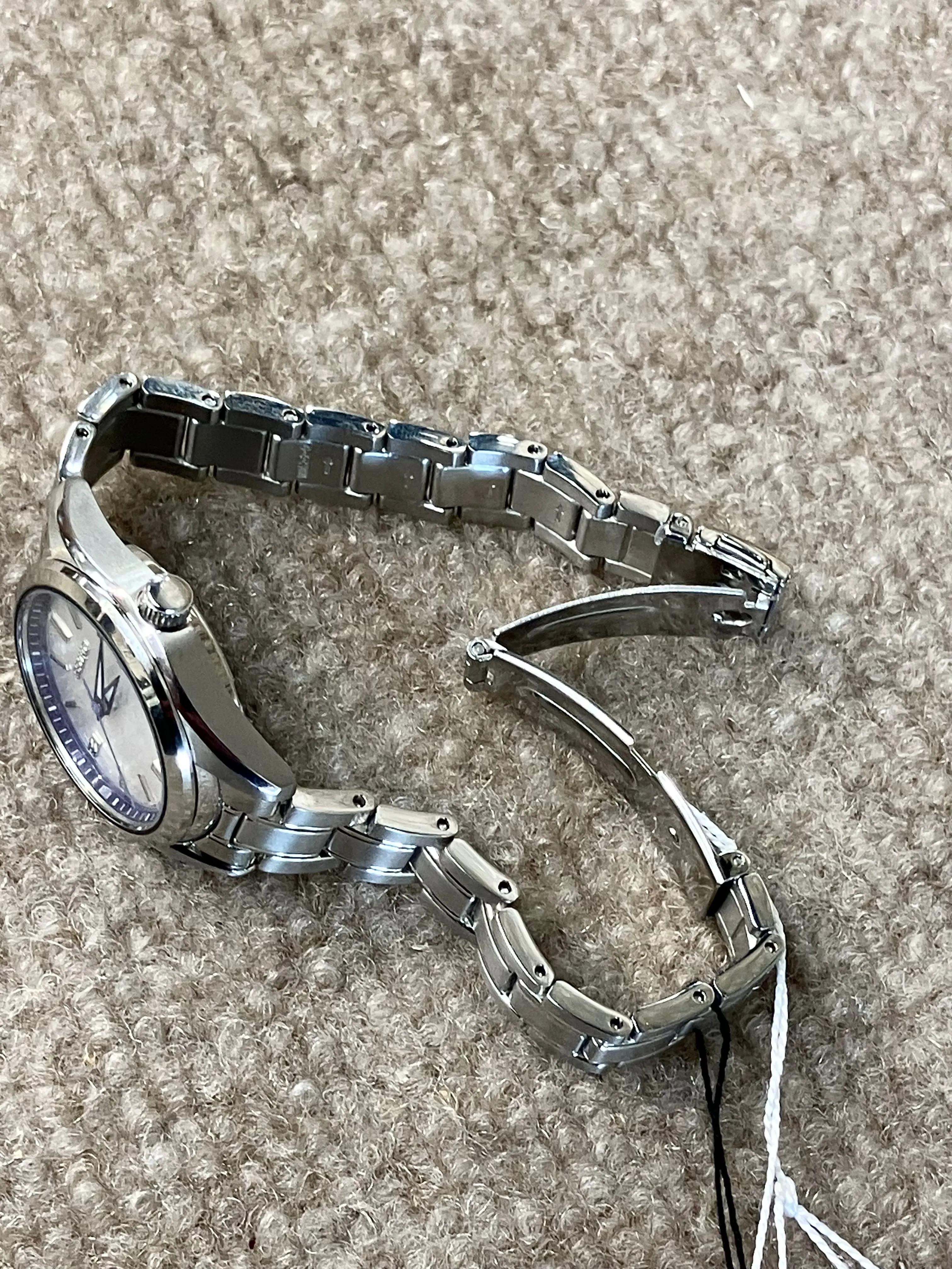 Seiko Women's Silver And Blue Colored Watch