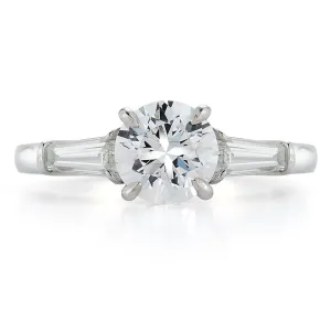 Signature Baguette Diamond Engagement Ring