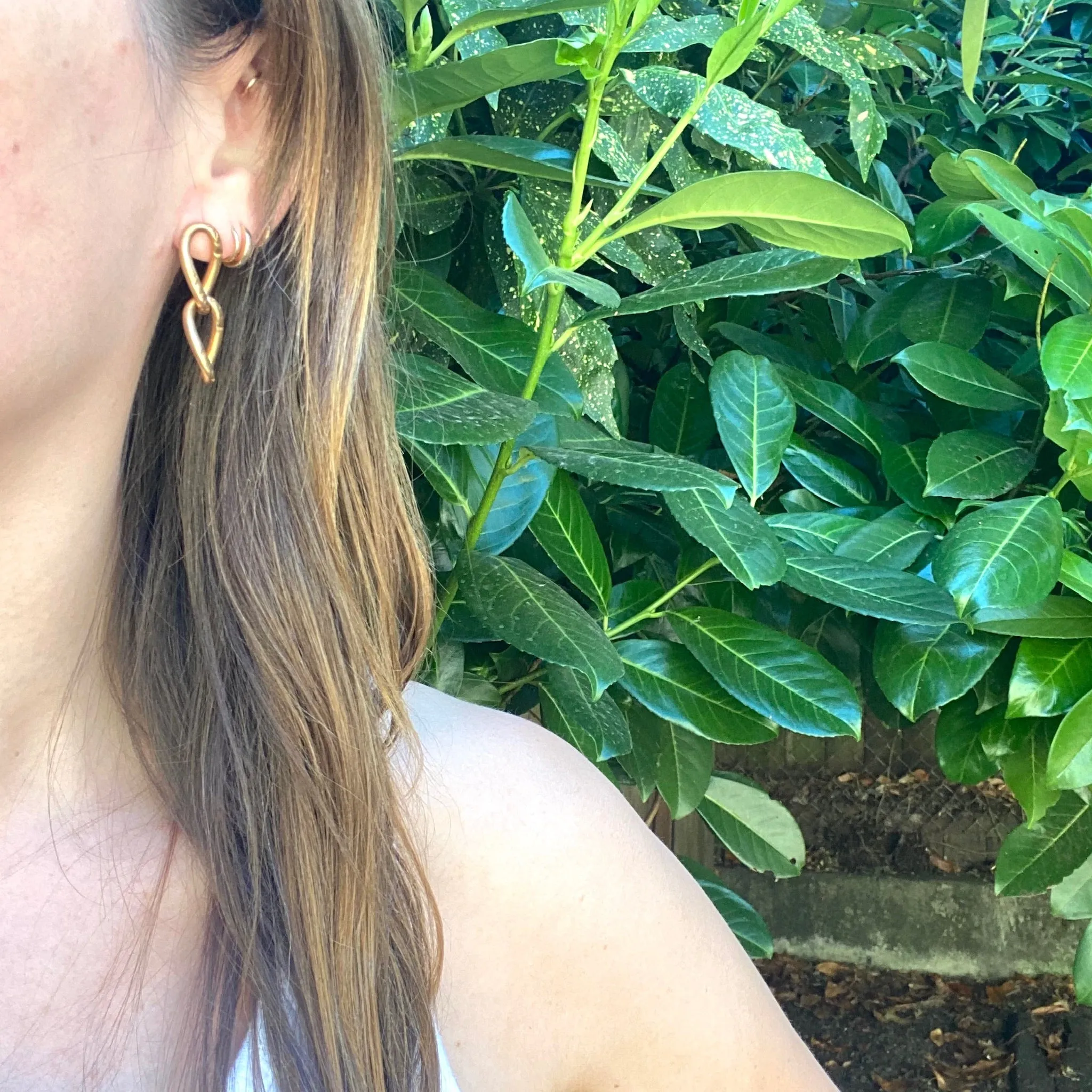 Simply Pretty Chain Link Earrings