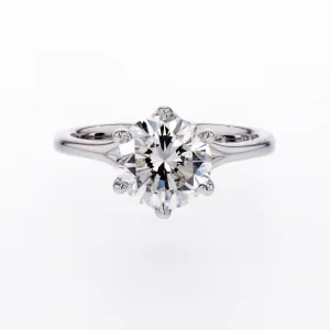 Six-Prong Solitaire Engagement Ring