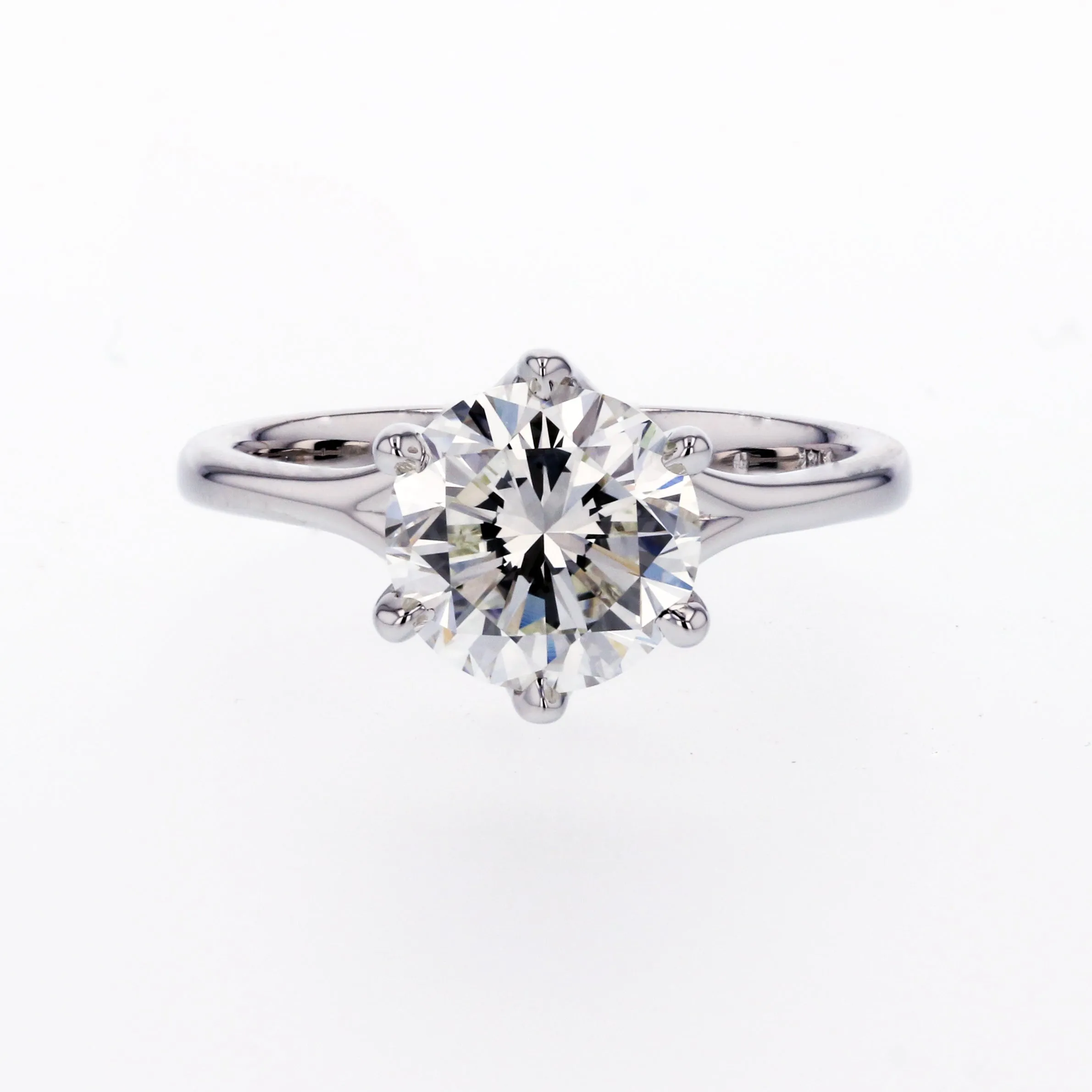 Six-Prong Solitaire Engagement Ring