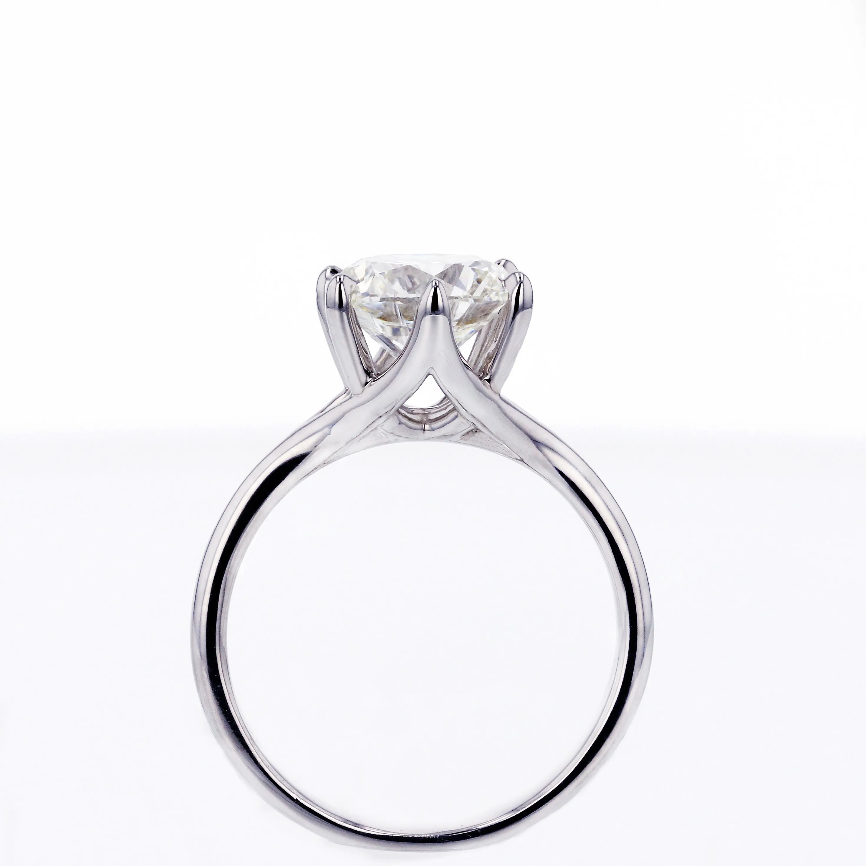 Six-Prong Solitaire Engagement Ring