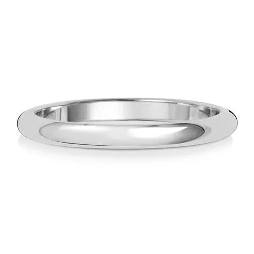 Skinny Court Wedding Ring