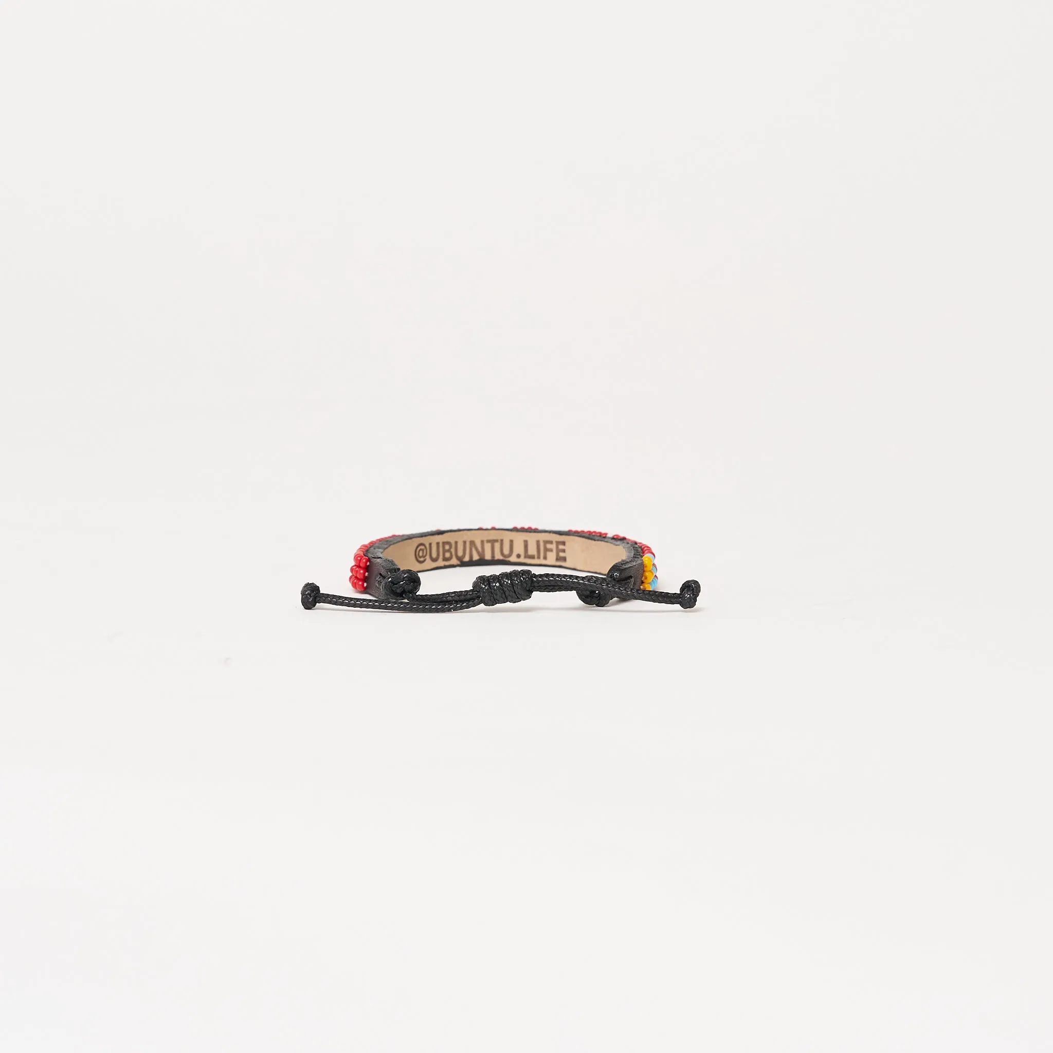Skinny LOVE Bracelet - Red/White