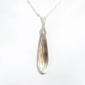 Smokey Lemon Quartz Necklace