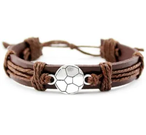 Socker Leather Bracelets