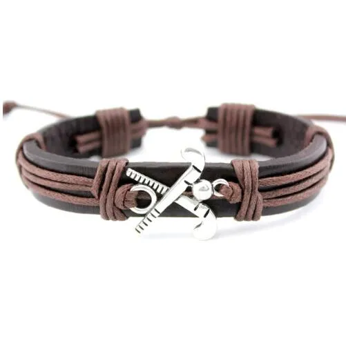 Socker Leather Bracelets