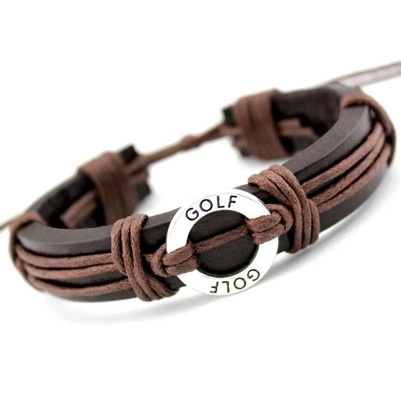 Socker Leather Bracelets