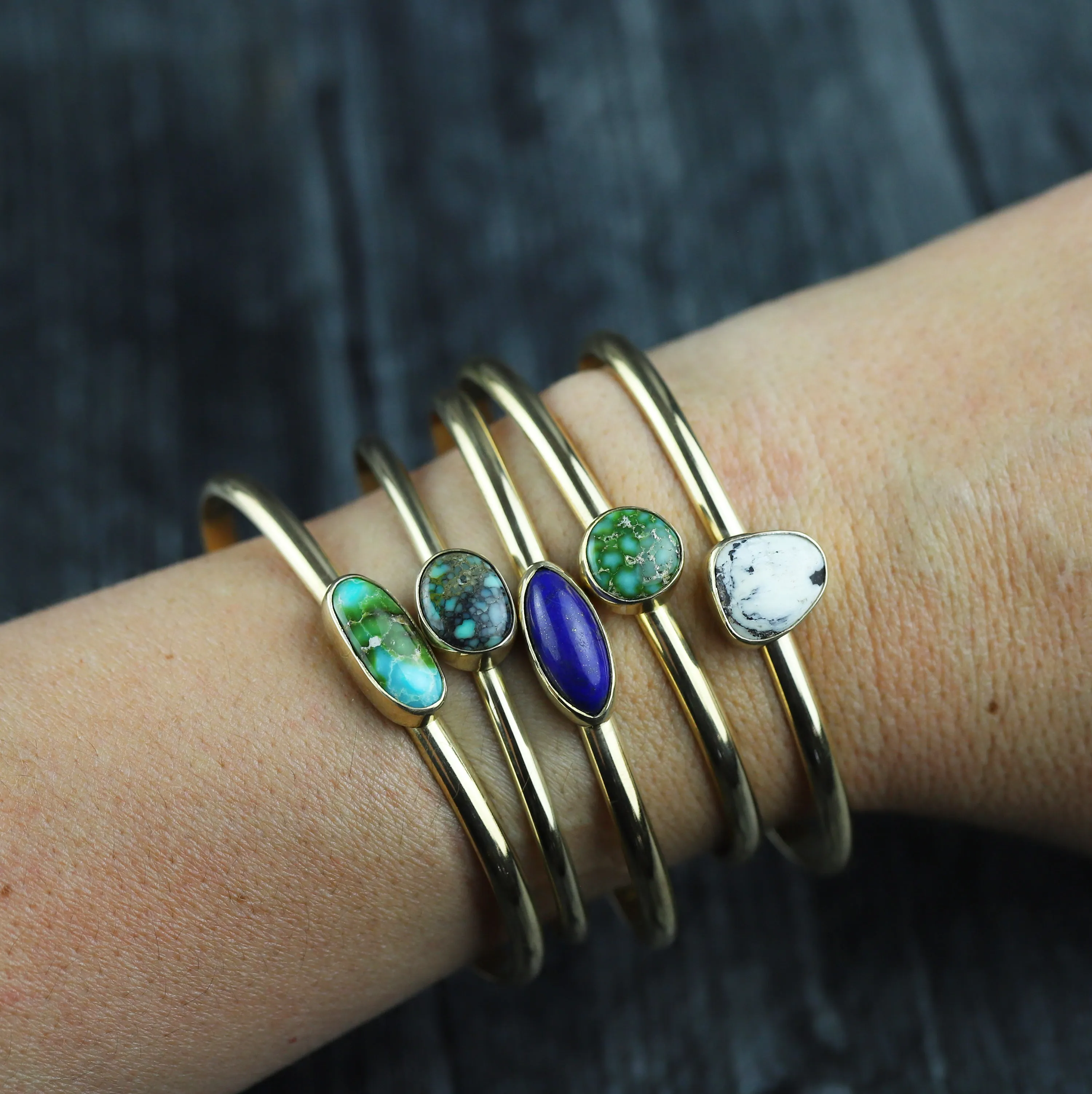 Sonoran Gold Stacking Cuff No.48