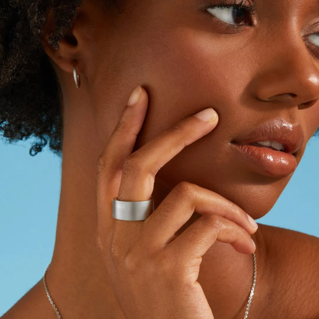 Statement Wide Flat Ring
