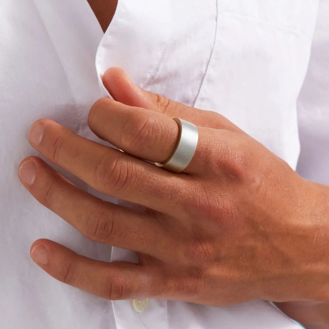 Statement Wide Flat Ring