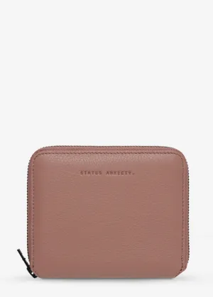 STATUS ANXIETY Change Always Comes Jewellery Case - Dusty Rose