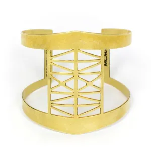 Steel Bridge Cuff Bracelet