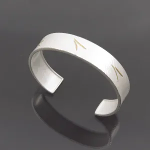 Straight Edge Cuff Bracelet