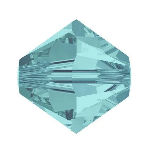 Swarovski 10mm Xilion Bead - Light Turquoise (6 Pack)