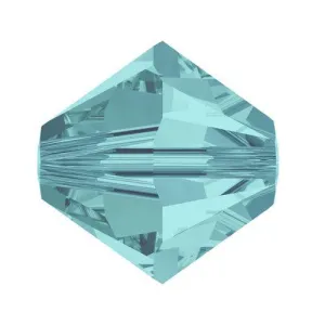 Swarovski 10mm Xilion Bead - Light Turquoise (6 Pack)