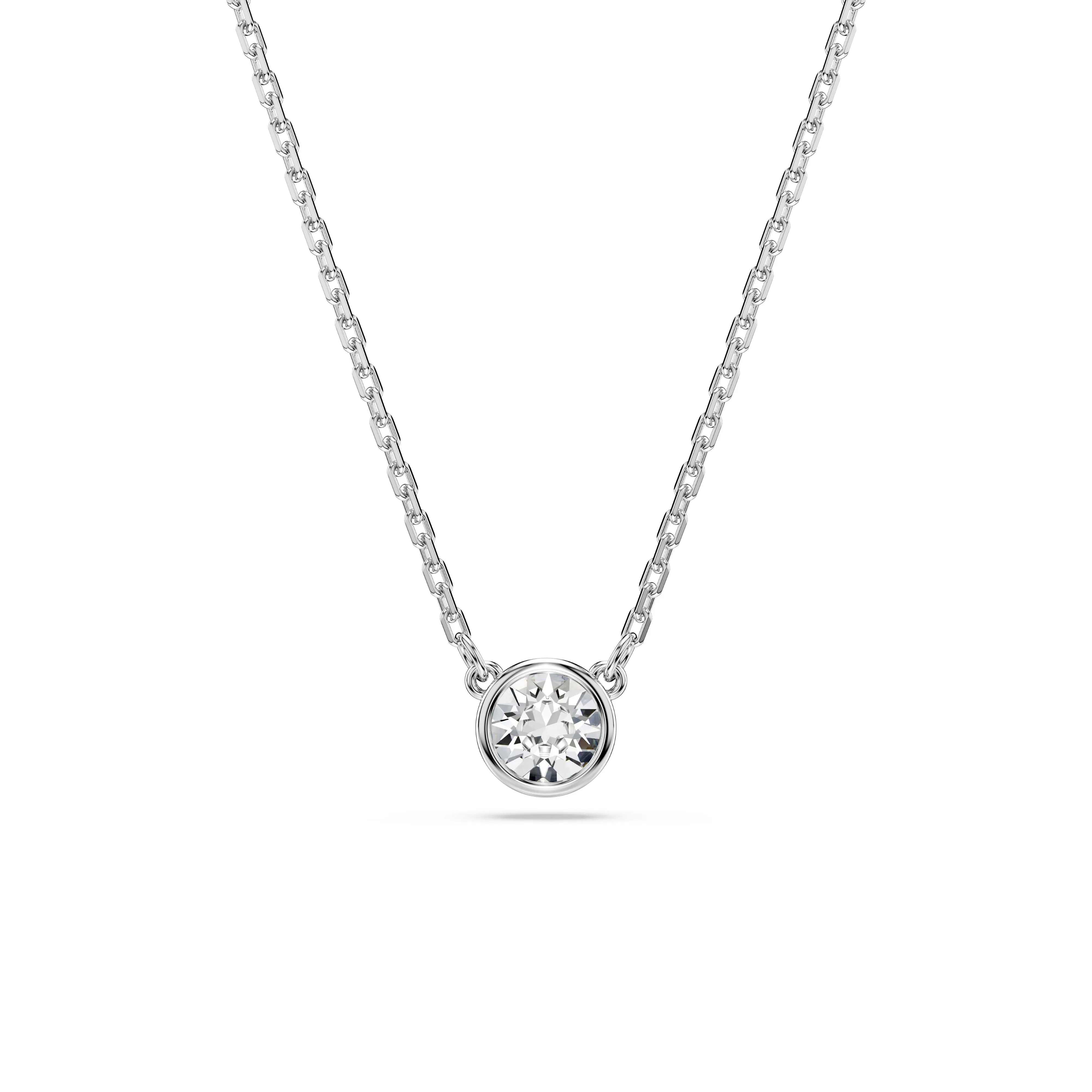 Swarovski Rhodium Imber Necklace